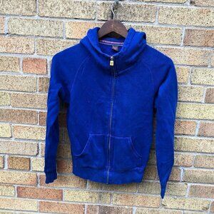 TNA Full Zip Hoodie Blue XS
